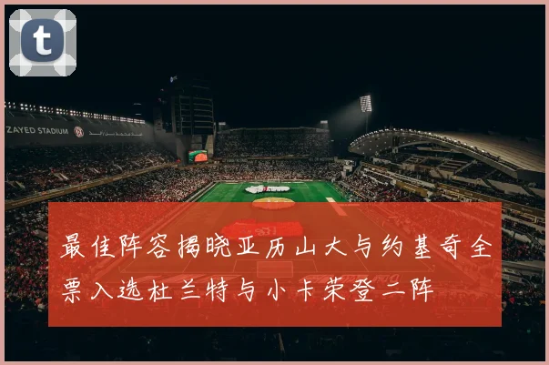 最佳阵容揭晓亚历山大与约基奇全票入选杜兰特与小卡荣登二阵